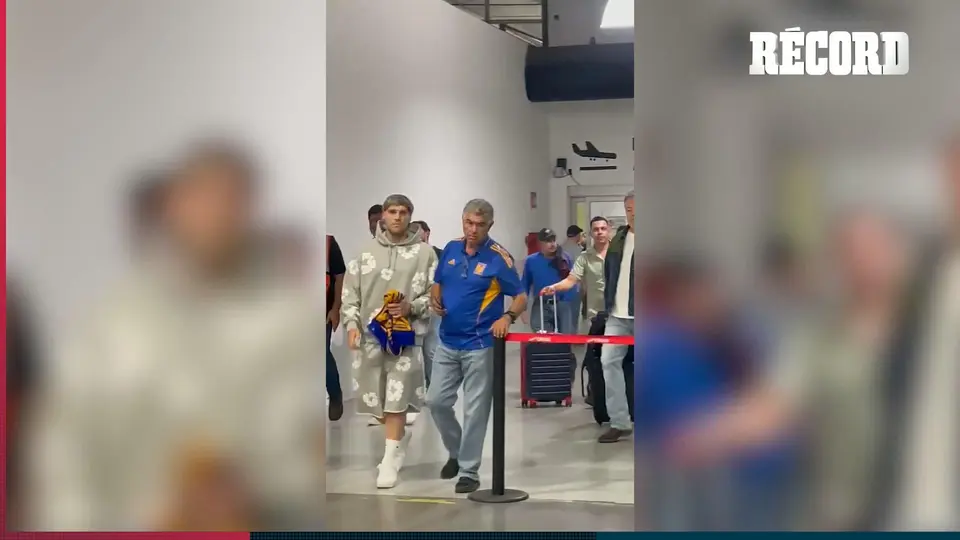 Emiliano Gómez llegó a Monterrey para reportar con Tigres