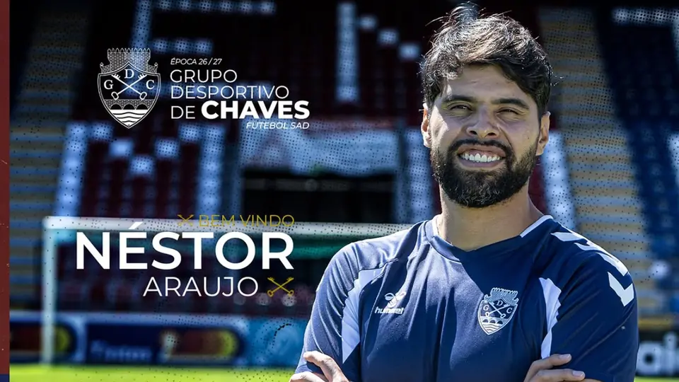 Nestor Araujo, nuevo jugador de Chaves | IG: grupo_desportivo_chaves