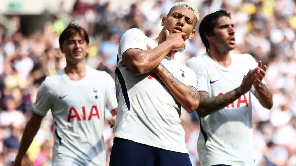 Richarlison celebrando un gol con Tottenham | AFP