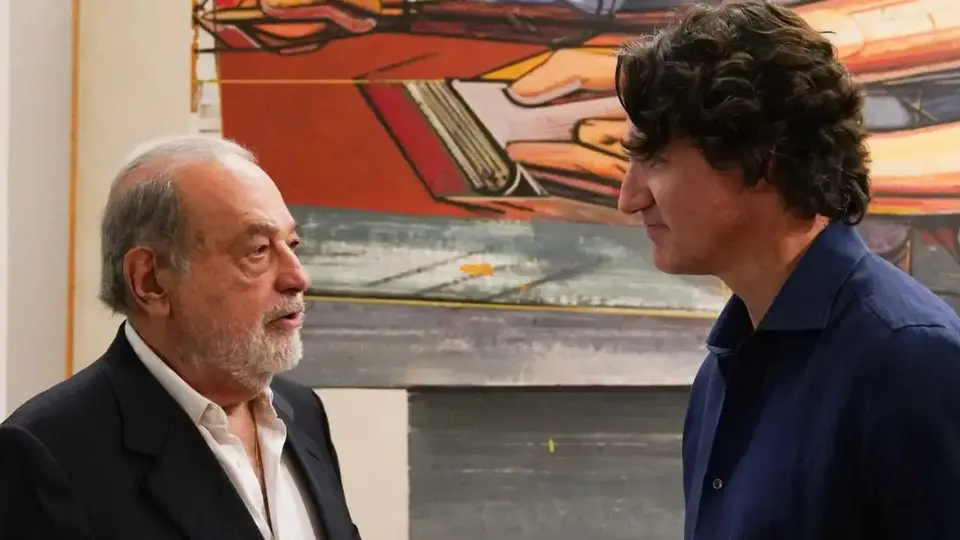 Justin Trudeau visita México y se reúne con Carlos Slim: “Siempre es un placer visitar la Ciudad de México”