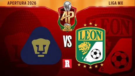 Dónde ver Pumas vs León: Canales y hora de partido de Apertura 2026 de Liga MX