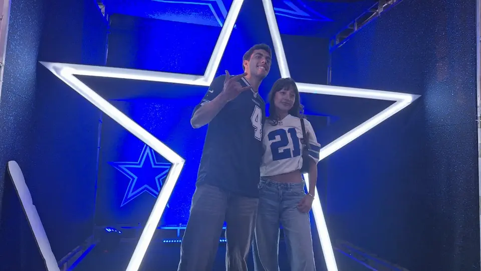 Fanáticos de los Cowboys en el NFL Experience México  | JOSÉ MORENO