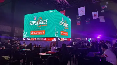 Aficionados calientan motores en el NFL Experience México