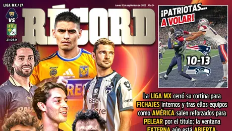 Portada RÉCORD 10 de Septiembre de 2026