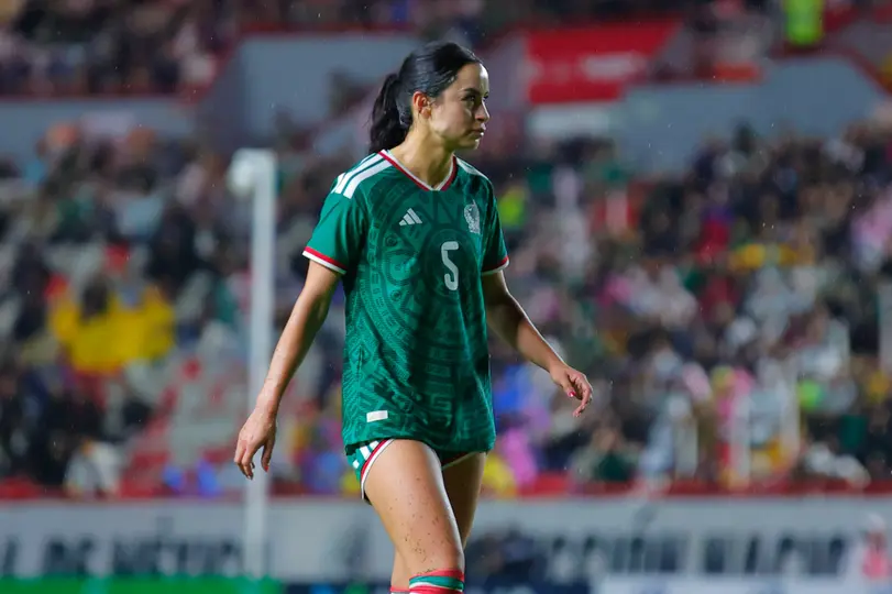 Scarlett Camberos con la Selección Méxicana ante Jamaica en Aguascalientes l MEXSPORT