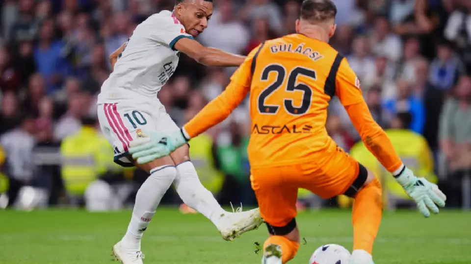 Mbappé del Real Madrid vs Villarreal en LaLiga | AP