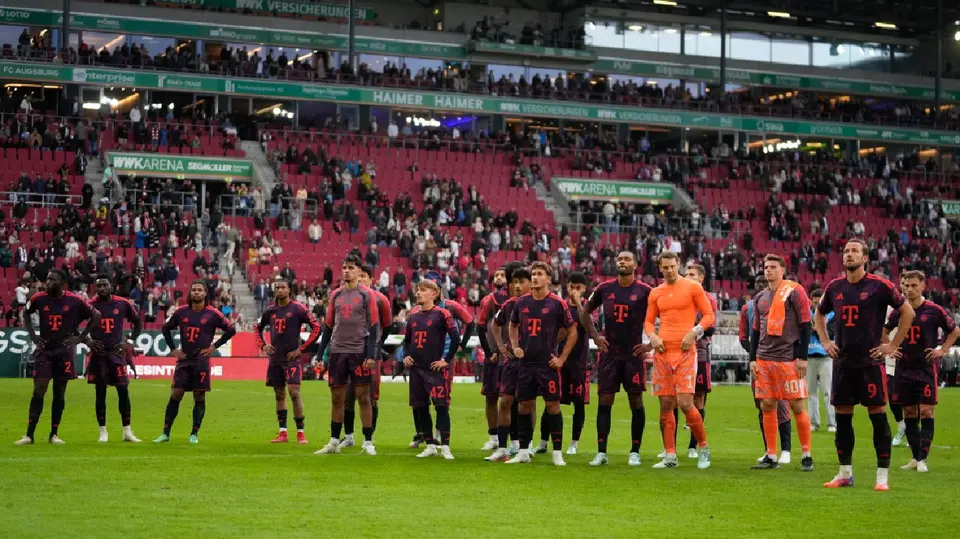Bayern Múnich tras empate ante Augsburg 1 AP