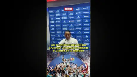 Joel Huiqui reaccionó al nombre del Clásico de la Obsesión