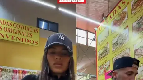 Piovi llevó a su esposa a comer garnachas en la CDMX