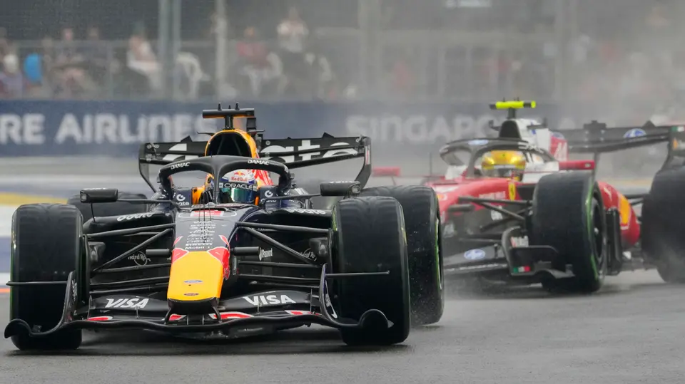 Verstappen por delante en la qualy del Gran Premio de Singapur | AP