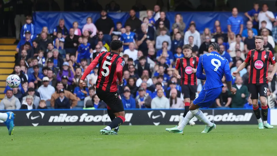 El golazo de Joao Pedro en el Chelsea vs Bournemouth | AP