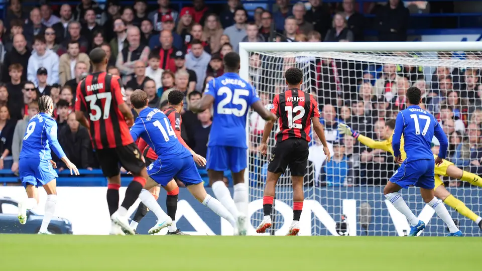 Goles de vestidor y Chelsea termina goleando al Bournemouth