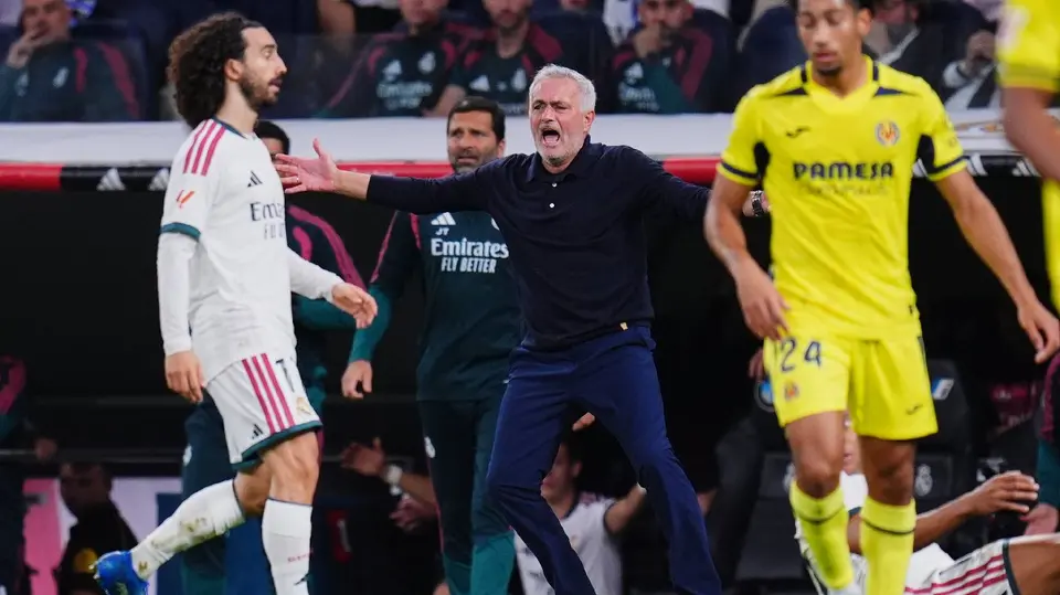 José Mourinho en el Real Madrid vs Sevilla | AP