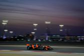 Lando Norris durante las pruebas de pretemporada en el Circuito Internacional de Bahréin | AP