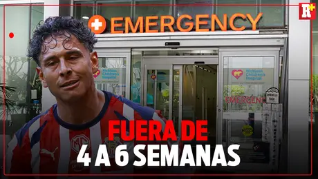 ¡ALERTA EN CHIVAS! LUIS ROMO fuera de 4 a 6 SEMANAS