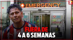 ¡ALERTA EN CHIVAS! LUIS ROMO fuera de 4 a 6 SEMANAS