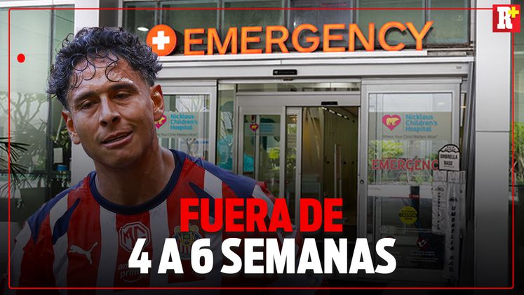 ¡ALERTA EN CHIVAS! LUIS ROMO fuera de 4 a 6 SEMANAS