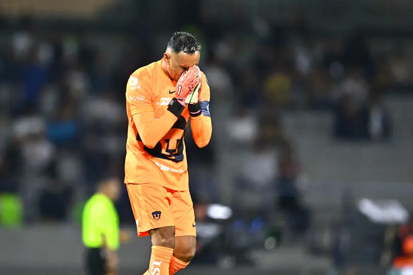 Keylor Navas se lamenta luego de que Pumas quedó eliminado en Concacaf | MEXSPORT