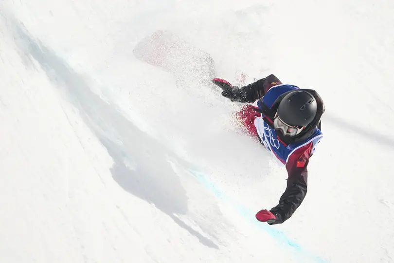 Liu Jiayu en competencia en los JJ. OO. de Invierno | AP
