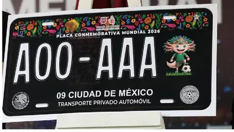 CDMX inicia trámite para placas conmemorativas del Mundial 2026: así puedes obtenerlas