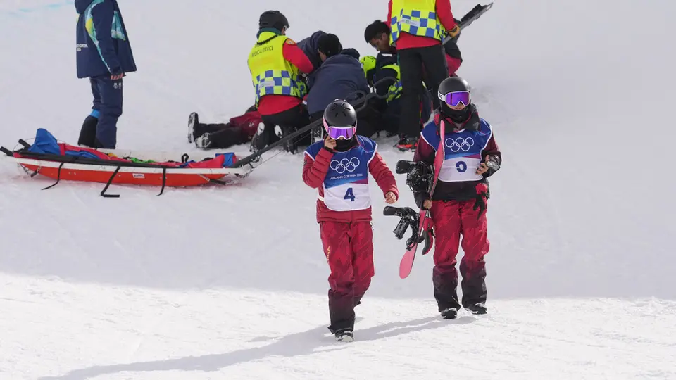 Liu Jiayu en competencia en los JJ. OO. de Invierno | AP