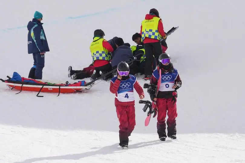 Liu Jiayu en competencia en los JJ. OO. de Invierno | AP