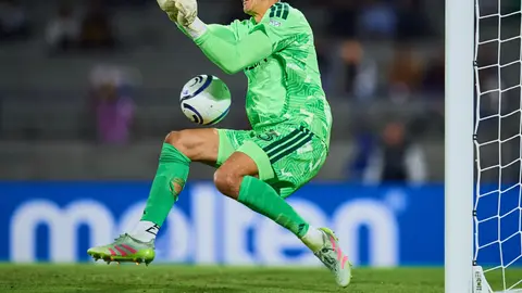 Pablo Sisniega, arquero de San Diego FC, en el Estadio Olímpico Universitario | MEXSPORT