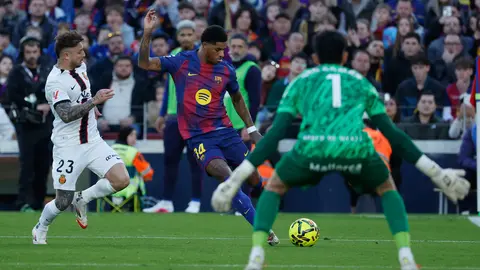 Rashford durante el partido contra Mallorca en LaLiga | AP
