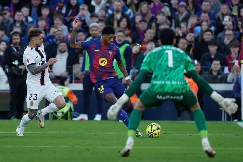 Rashford durante el partido contra Mallorca en LaLiga | AP
