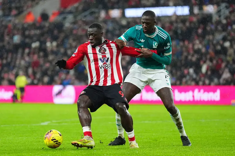 Sunderland vs Liverpool, 2025-2026 | AP