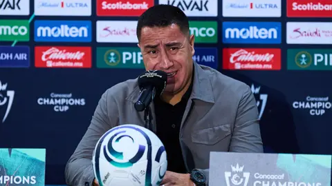 Efraín Juárez en conferencia de prensa | MEXSPORT