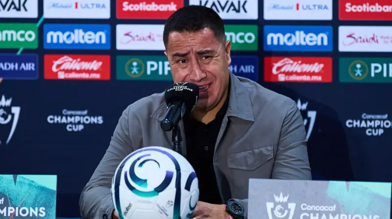 Efraín Juárez en conferencia de prensa | MEXSPORT
