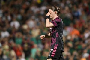 Marcelo Flores durante un partido de la Selección Mexicana en la Liga de Naciones de Concacaf en 2022 | MEXSPORT