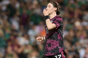 Marcelo Flores con la Selección Mexicana en la Liga de Naciones de la Concacaf en 2022 | MEXSPORT