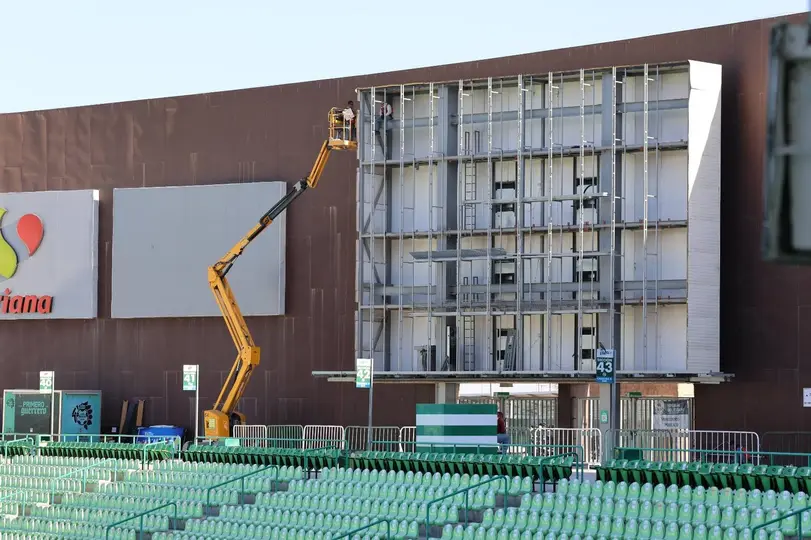 Tribuna del Estadio de Santos Laguna l ESPECIAL