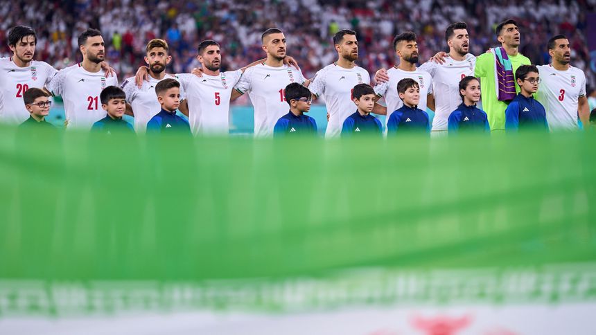 Jugadores de la Selección de Irán previo a un partido | MEXSPORT
