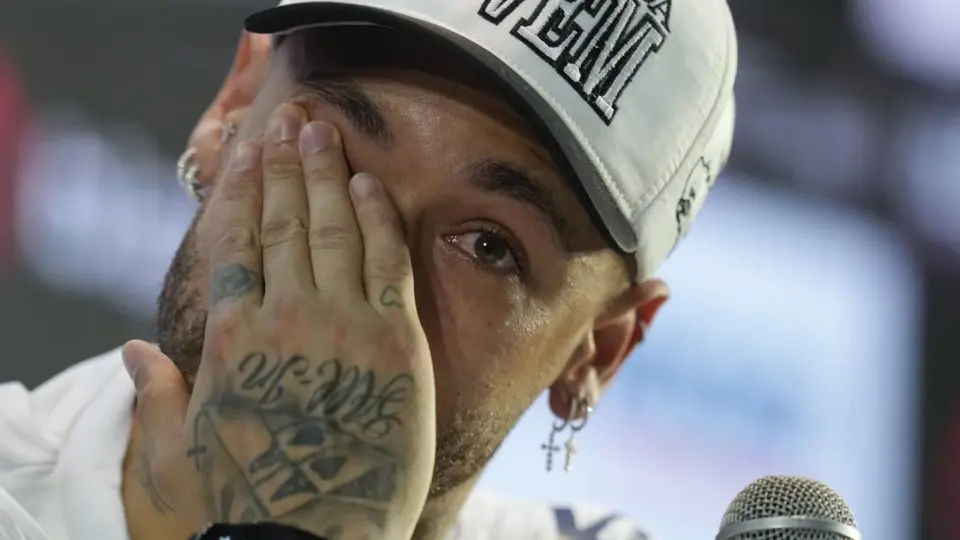 Neymar llorando, 2025 | AP