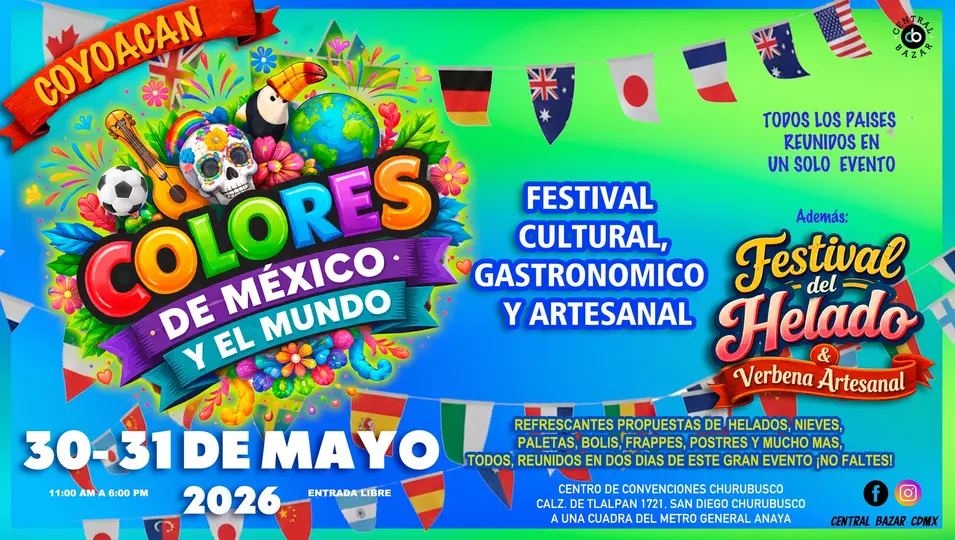 La cita será el 30 y 31 de mayo de 2026 en el Centro de Convenciones Churubusco, en Coyoacán / Especial