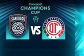 San Diego vs Toluca Concachampions | RÉCORD