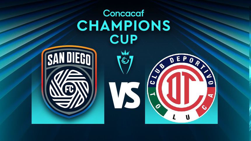 San Diego vs Toluca Concachampions | RÉCORD