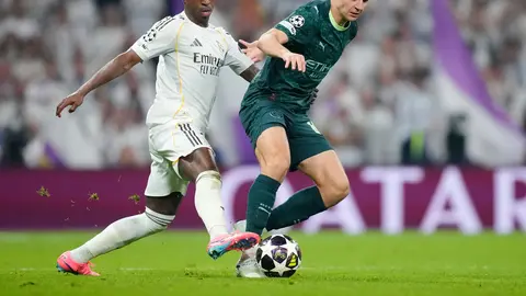 ¡Histórico! Vinicius empata a Cristiano Ronaldo con más asistencias en el Real Madrid en Champions