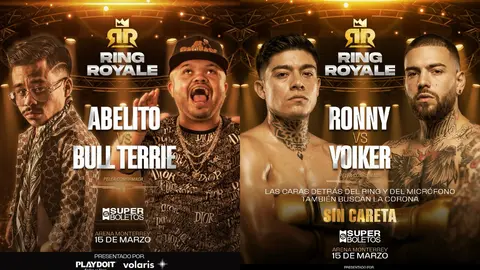 Ring Royale busca romper audiencias con sus peleas que serán épicas / FB: @ringroyalefights