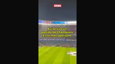Así Se Vive Un Partido De Champions En El Metropolitano