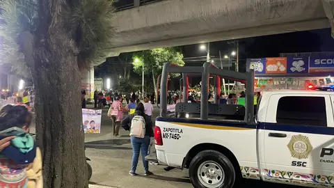 Familiares del adolescente piden apoyo para localizarlo tras su desaparición en el Metro Tláhuac./ X: @HalconOnce