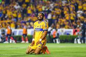 Rodrigo Aguirre en lamento con Tigres durante el Clásico Regio del Clausura 2026 de la Liga MX | IMAGO 7