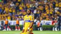 Rodrigo Aguirre en lamento con Tigres durante el Clásico Regio del Clausura 2026 de la Liga MX | IMAGO 7