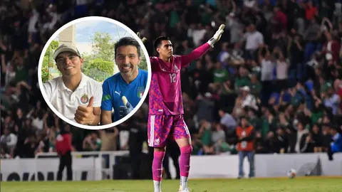 ¡No me lo van a creer! Gianluigi Buffon le ‘pide’ un autógrafo a Tala Rangel