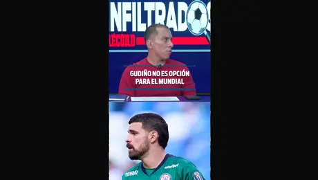 GUDIÑO NO ES OPCIÓN PARA EL MUNDIAL