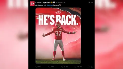 Publicación Kansas City Chiefs | X: @Chiefs