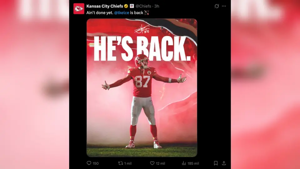 Publicación Kansas City Chiefs | X: @Chiefs